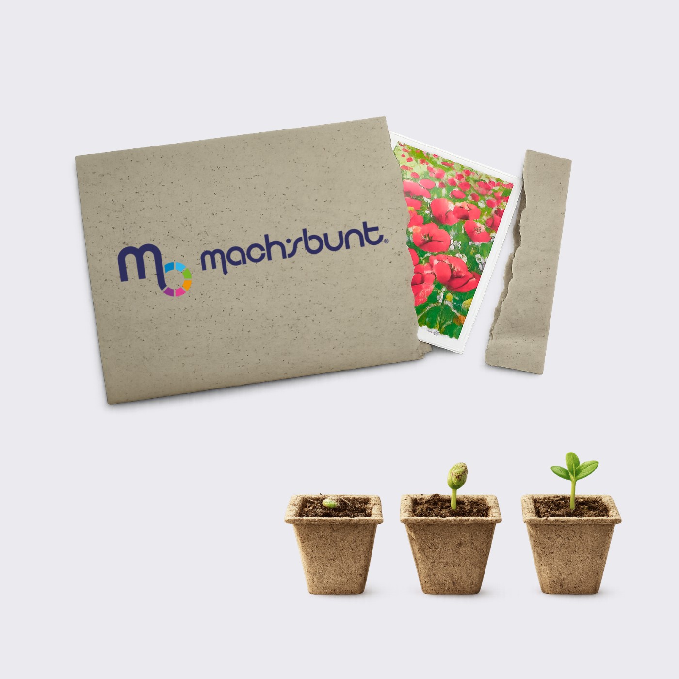Saatgut Tütchen mit Logo bedruckt
