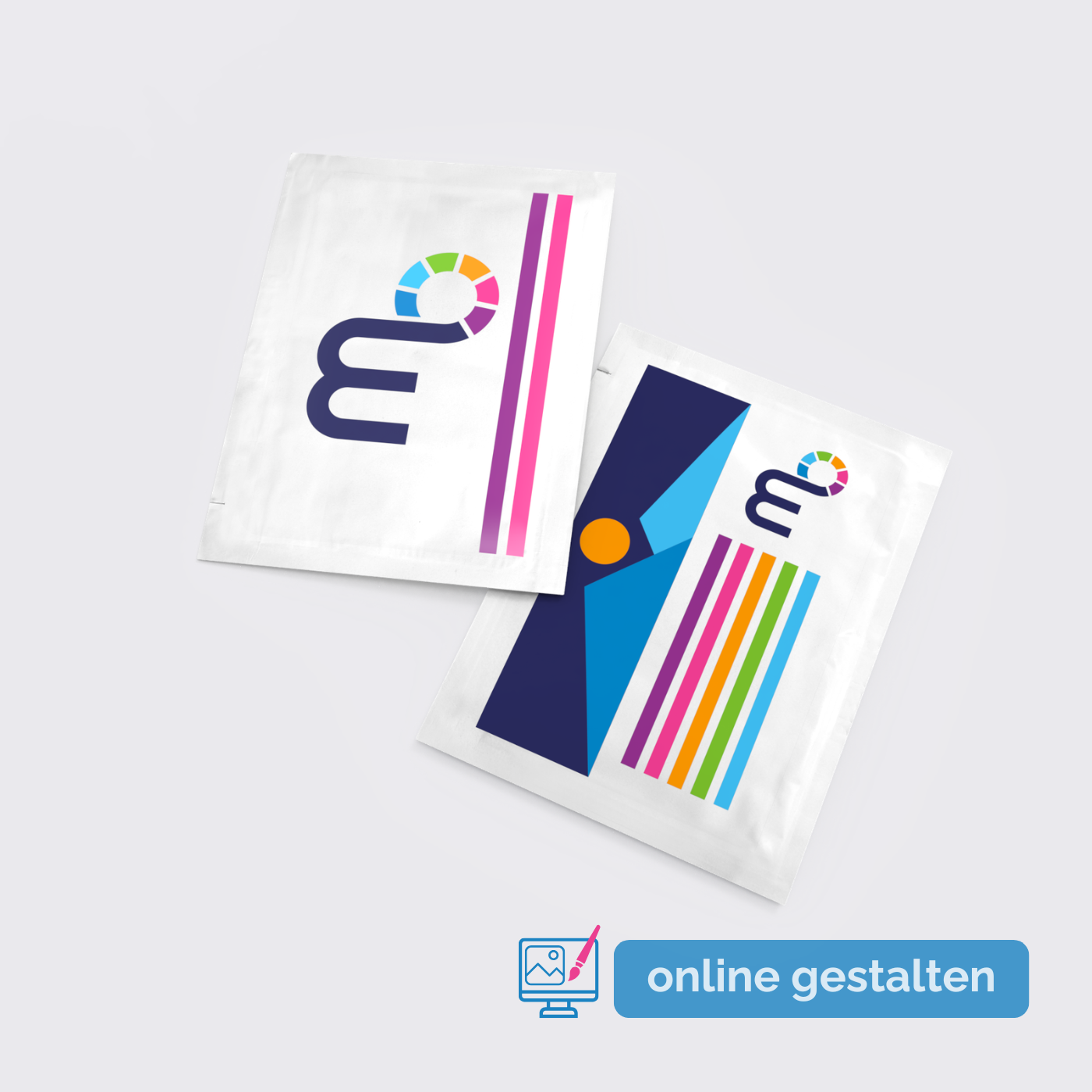 Onlineshop für bedruckte Erfrischungstücher und Brillenputztücher mit eigenem Logo